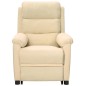 vidaXL Aufstehsessel Creme Stoff vidaXL Aufstehsessel Creme Stoff