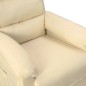 vidaXL Aufstehsessel Creme Stoff vidaXL Aufstehsessel Creme Stoff