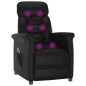 vidaXL Massagesessel Elektrisch Schwarz Kunstleder vidaXL Massagesessel Elektrisch Schwarz Kunstleder