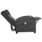 vidaXL Massagesessel mit Aufstehhilfe Dunkelgrau Stoff vidaXL Massagesessel mit Aufstehhilfe Dunkelgrau Stoff
