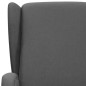 vidaXL Massagesessel mit Aufstehhilfe Dunkelgrau Stoff vidaXL Massagesessel mit Aufstehhilfe Dunkelgrau Stoff