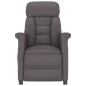 vidaXL Relaxsessel Elektrisch Grau Kunstleder vidaXL Relaxsessel Elektrisch Grau Kunstleder