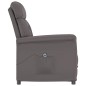 vidaXL Relaxsessel Elektrisch Grau Kunstleder vidaXL Relaxsessel Elektrisch Grau Kunstleder