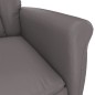 vidaXL Relaxsessel Elektrisch Grau Kunstleder vidaXL Relaxsessel Elektrisch Grau Kunstleder