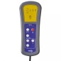 vidaXL Massagesessel mit Aufstehhilfe Grau Kunstleder vidaXL Massagesessel mit Aufstehhilfe Grau Kunstleder