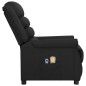 vidaXL Massagesessel Elektrisch Schwarz Kunstleder vidaXL Massagesessel Elektrisch Schwarz Kunstleder