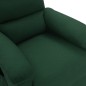 vidaXL Massagesessel mit Aufstehhilfe Dunkelgrün Stoff vidaXL Massagesessel mit Aufstehhilfe Dunkelgrün Stoff