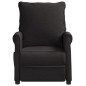 vidaXL Relaxsessel Elektrisch Schwarz Stoff vidaXL Relaxsessel Elektrisch Schwarz Stoff
