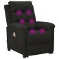 vidaXL Massagesessel mit Aufstehhilfe Schwarz Stoff vidaXL Massagesessel mit Aufstehhilfe Schwarz Stoff