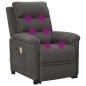 vidaXL Massagesessel mit Aufstehhilfe Dunkelgrau Stoff vidaXL Massagesessel mit Aufstehhilfe Dunkelgrau Stoff