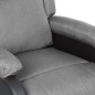 vidaXL Massagesessel Elektrisch Hellgrau Kunstleder & Stoff vidaXL Massagesessel Elektrisch Hellgrau Kunstleder & Stoff