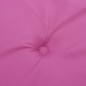 vidaXL Gartenstuhl-Kissen 4 Stk. Rosa 40x40x3 cm Stoff vidaXL Gartenstuhl-Kissen 4 Stk. Rosa 40x40x3 cm Stoff