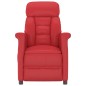 vidaXL Massagesessel Elektrisch Rot Kunstleder vidaXL Massagesessel Elektrisch Rot Kunstleder