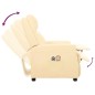 vidaXL Massagesessel Elektrisch Creme Kunstleder vidaXL Massagesessel Elektrisch Creme Kunstleder