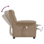vidaXL Massagesessel Elektrisch Taupe Mikrofasergewebe vidaXL Massagesessel Elektrisch Taupe Mikrofasergewebe