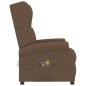 vidaXL Ohrensessel mit Massagefunktion Elektrisch Braun Stoff vidaXL Ohrensessel mit Massagefunktion Elektrisch Braun Stoff