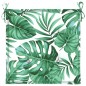 vidaXL Sitzkissen 2 Stk. Blattmuster 50x50x3 cm Stoff vidaXL Sitzkissen 2 Stk. Blattmuster 50x50x3 cm Stoff