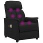 vidaXL Massagesessel Elektrisch Schwarz Kunstleder vidaXL Massagesessel Elektrisch Schwarz Kunstleder