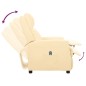 vidaXL Relaxsessel Elektrisch Creme Kunstleder vidaXL Relaxsessel Elektrisch Creme Kunstleder