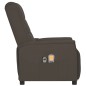 vidaXL Massagesessel Elektrisch Grau Kunstleder vidaXL Massagesessel Elektrisch Grau Kunstleder