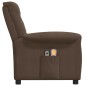 vidaXL Massagesessel Elektrisch Braun Mikrofasergewebe vidaXL Massagesessel Elektrisch Braun Mikrofasergewebe