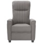 vidaXL Relaxsessel Elektrisch Hellgrau Stoff vidaXL Relaxsessel Elektrisch Hellgrau Stoff