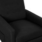 vidaXL Massagesessel Elektrisch Schwarz Stoff vidaXL Massagesessel Elektrisch Schwarz Stoff