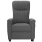 vidaXL Massagesessel Elektrisch Dunkelgrau Stoff vidaXL Massagesessel Elektrisch Dunkelgrau Stoff