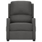 vidaXL Relaxsessel Elektrisch Dunkelgrau Stoff vidaXL Relaxsessel Elektrisch Dunkelgrau Stoff
