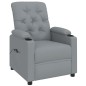 vidaXL Relaxsessel Elektrisch Hellgrau Stoff vidaXL Relaxsessel Elektrisch Hellgrau Stoff