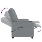 vidaXL Relaxsessel Elektrisch Hellgrau Stoff vidaXL Relaxsessel Elektrisch Hellgrau Stoff