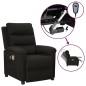 vidaXL Massagesessel Elektrisch Schwarz Stoff vidaXL Massagesessel Elektrisch Schwarz Stoff