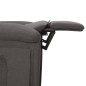 vidaXL Massagesessel Elektrisch Dunkelgrau Stoff vidaXL Massagesessel Elektrisch Dunkelgrau Stoff