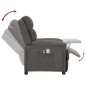 vidaXL Massagesessel Elektrisch Dunkelgrau Stoff vidaXL Massagesessel Elektrisch Dunkelgrau Stoff