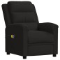 vidaXL Massagesessel Elektrisch Schwarz Samt vidaXL Massagesessel Elektrisch Schwarz Samt