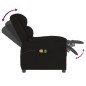 vidaXL Massagesessel Elektrisch Schwarz Samt vidaXL Massagesessel Elektrisch Schwarz Samt