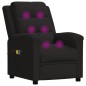 vidaXL Massagesessel Elektrisch Schwarz Samt vidaXL Massagesessel Elektrisch Schwarz Samt