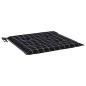 vidaXL Gartenstuhl-Kissen 6 Stk. Schwarz Karomuster 50x50x3 cm Stoff
