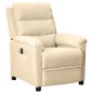 vidaXL Relaxsessel Elektrisch Creme Stoff vidaXL Relaxsessel Elektrisch Creme Stoff