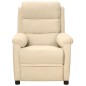 vidaXL Massagesessel Elektrisch Creme Stoff vidaXL Massagesessel Elektrisch Creme Stoff