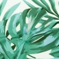 Stuhlkissen 2 Stk. Blattmuster 40x40x3 cm Stoff Stuhlkissen 2 Stk. Blattmuster 40x40x3 cm Stoff