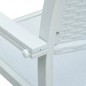 vidaXL 5-tlg. Garten-Essgruppe Weiß vidaXL 5-tlg. Garten-Essgruppe Weiß