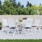 vidaXL Gartenstuhl-Kissen 6 Stk. Schwarz Karomuster 40x40x3 cm Stoff vidaXL Gartenstuhl-Kissen 6 Stk. Schwarz Karomuster 40x40x3 cm Stoff