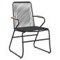 vidaXL 3-tlg. Garten-Essgruppe Schwarz PVC Rattan vidaXL 3-tlg. Garten-Essgruppe Schwarz PVC Rattan
