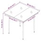 vidaXL 3-tlg. Garten-Essgruppe Schwarz PVC Rattan vidaXL 3-tlg. Garten-Essgruppe Schwarz PVC Rattan