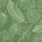 vidaXL Sitzkissen 2 Stk. Blattmuster 50x50x3 cm Stoff vidaXL Sitzkissen 2 Stk. Blattmuster 50x50x3 cm Stoff