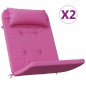 Adirondack-Auflagen 2 Stk. Rosa Oxford-Gewebe Adirondack-Auflagen 2 Stk. Rosa Oxford-Gewebe