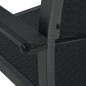vidaXL 9-tlg. Garten-Essgruppe Schwarz vidaXL 9-tlg. Garten-Essgruppe Schwarz