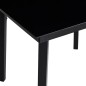 vidaXL 3-tlg. Garten-Essgruppe Schwarz PVC Rattan vidaXL 3-tlg. Garten-Essgruppe Schwarz PVC Rattan