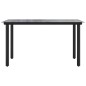 vidaXL 9-tlg. Garten-Essgruppe Schwarz PVC Rattan vidaXL 9-tlg. Garten-Essgruppe Schwarz PVC Rattan